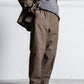 【limited】HUNTING WORLD CRAFTED BY DESCENTE.LAB ATY STRETCH WOVEN ONE TUCK CURVE PANTS