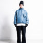 GOLDENMILLS HARF ZIP PADDING SHIRT