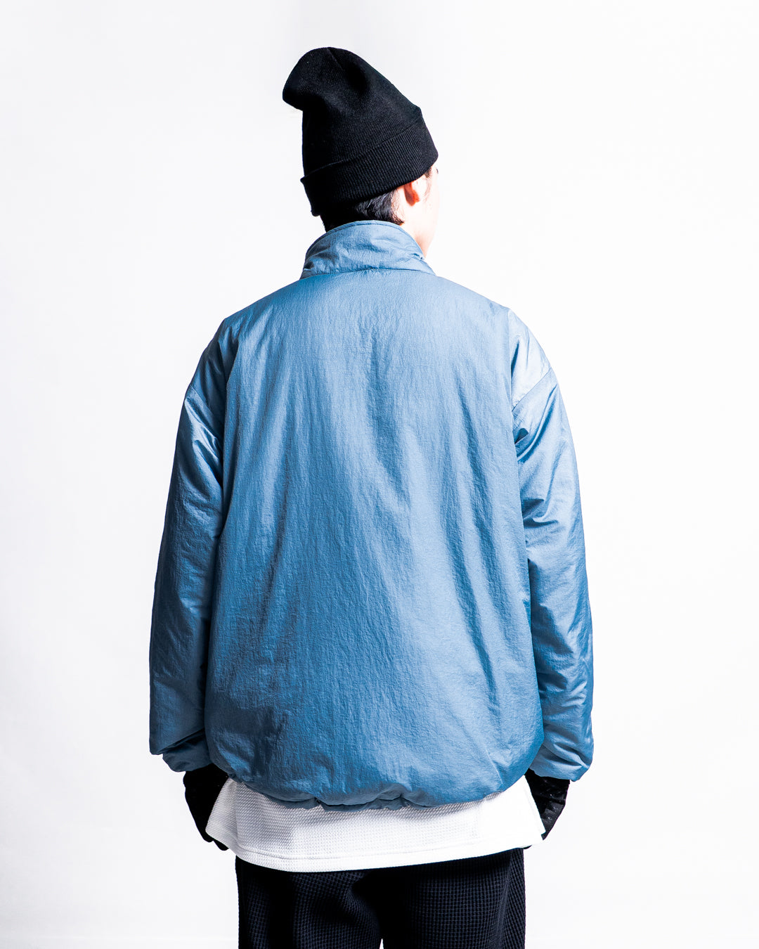 GOLDENMILLS HARF ZIP PADDING SHIRT