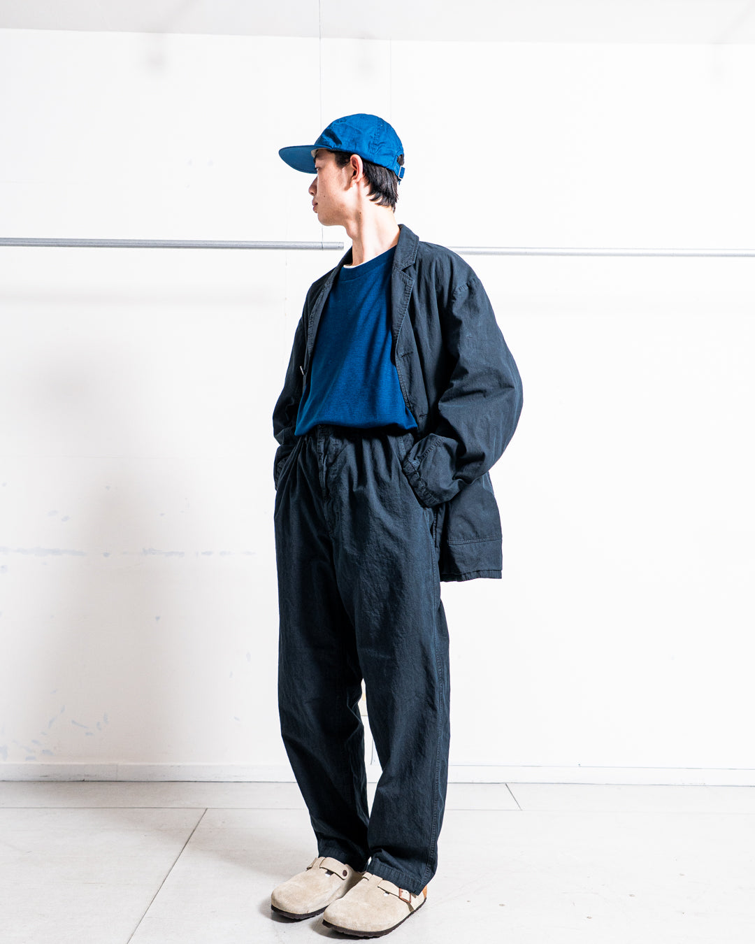 通販] SANMONT (サンモント) 2TUCK WORK PANTS / 2タックワークパンツ