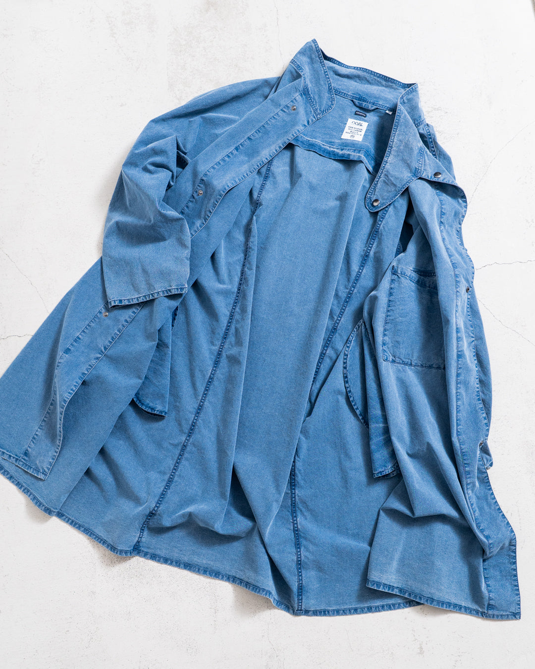 通販] Tnanamica (ナナミカ) Indigo Weather Field Coat 商品ページ