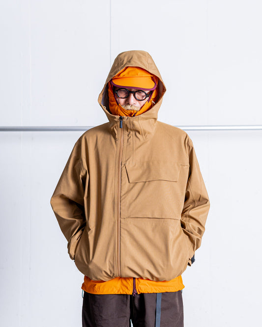 【limited】HUNTING WORLD CRAFTED BY DESCENTE.LAB HARD SHELL ASYMMETRY FIELD JACKET