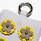 "KIKU SAKURA FLOWER "  MULTI PURPOSE POUCH -REINOMONO-