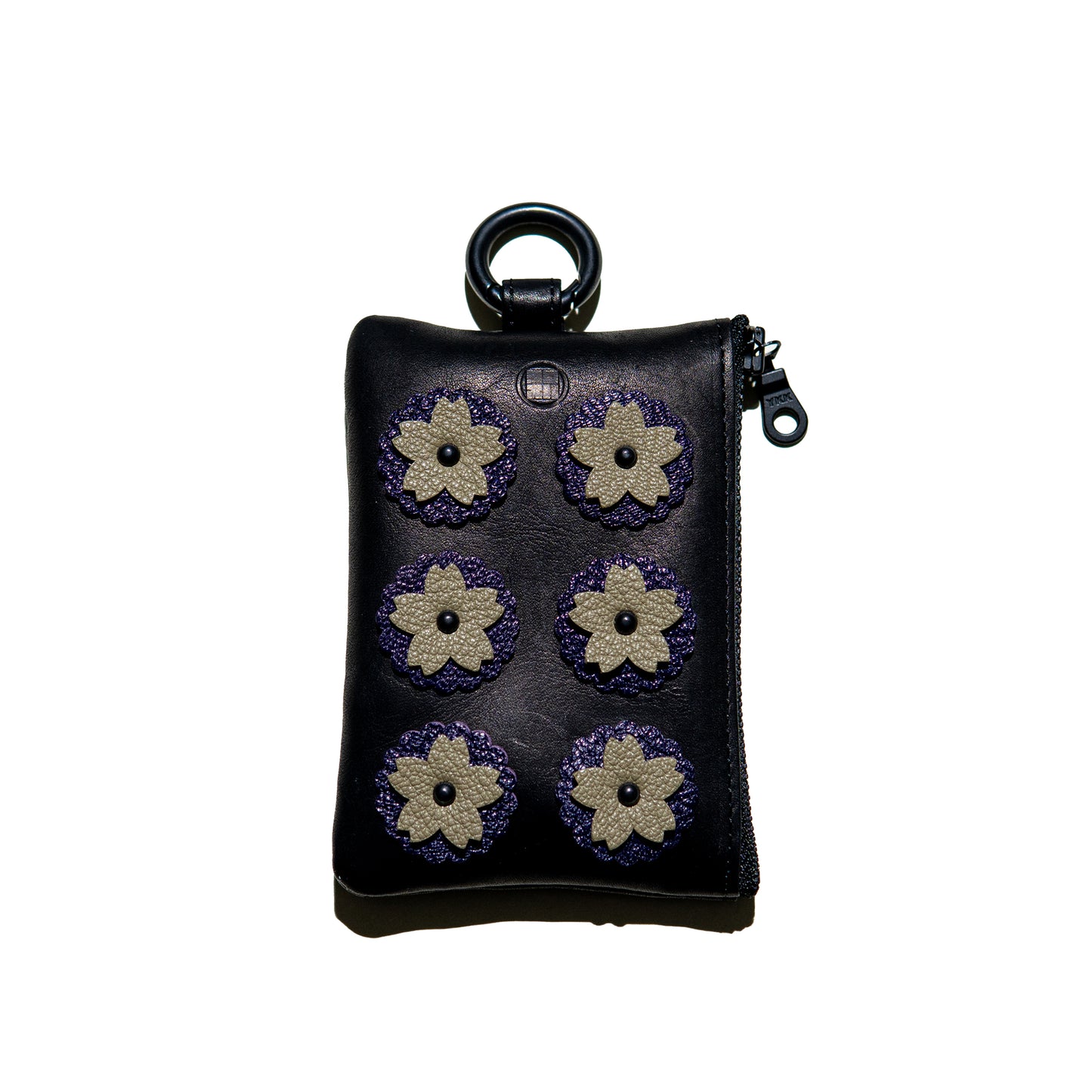 "KIKU SAKURA FLOWER "  MULTI PURPOSE POUCH -REINOMONO-