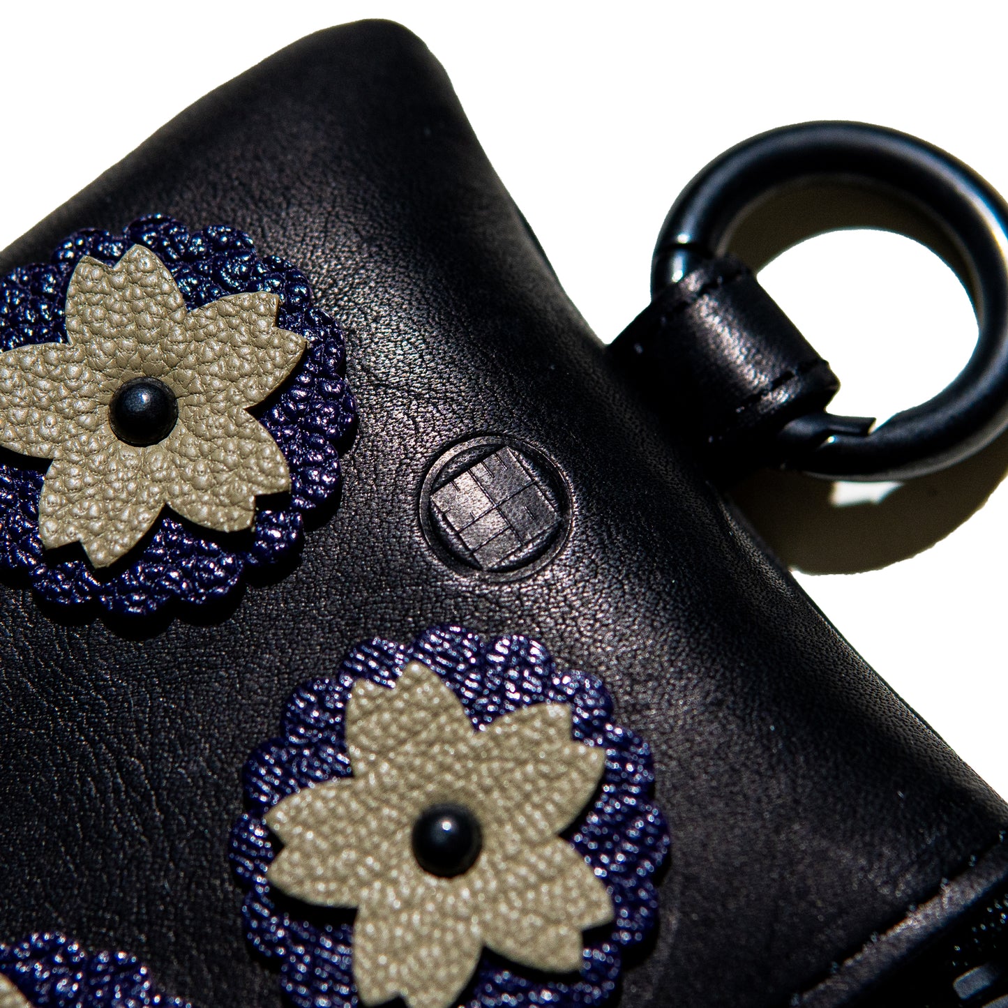 "KIKU SAKURA FLOWER "  MULTI PURPOSE POUCH -REINOMONO-