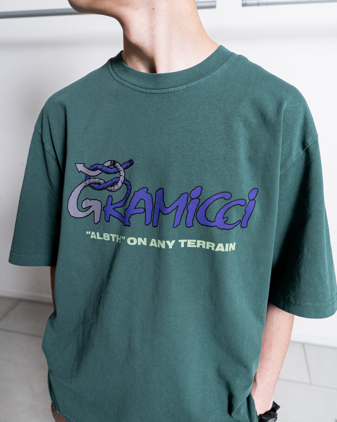 [2.28 sat 0:00 Release] Gramicci × ALWAYTH AL8TH GRAPHIC T-SHIRT