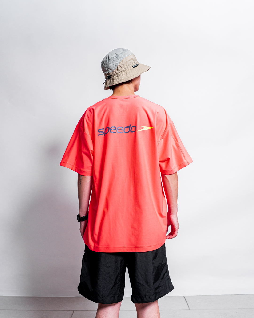 【Hybrid Tee / 水陸両用】Speedo (スピード) RASH GUARD TEE