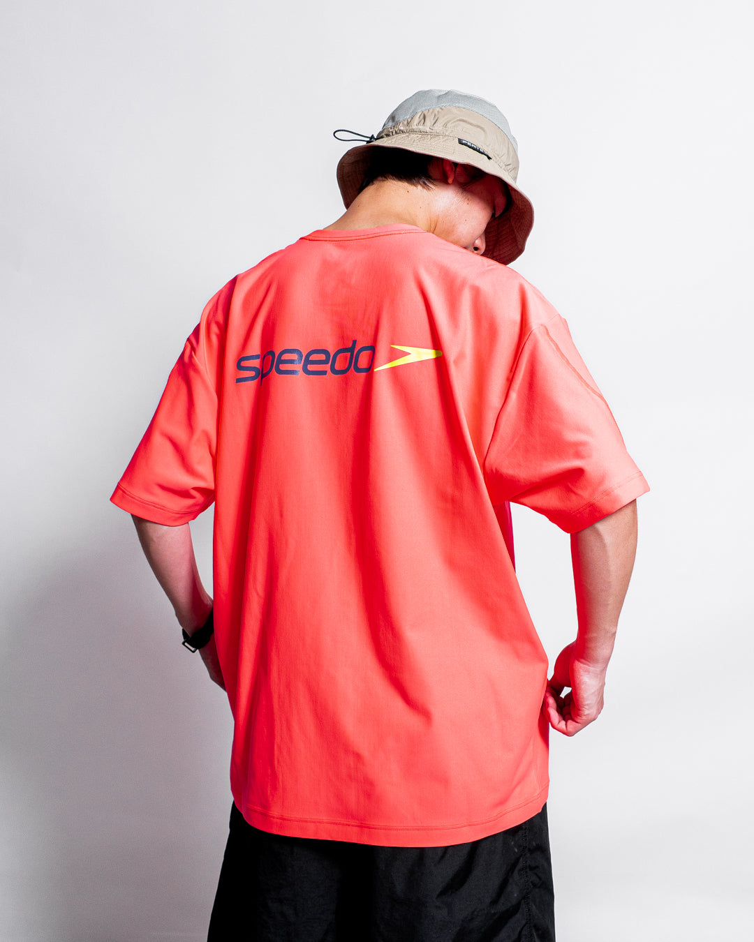 【Hybrid Tee / 水陸両用】Speedo (スピード) RASH GUARD TEE