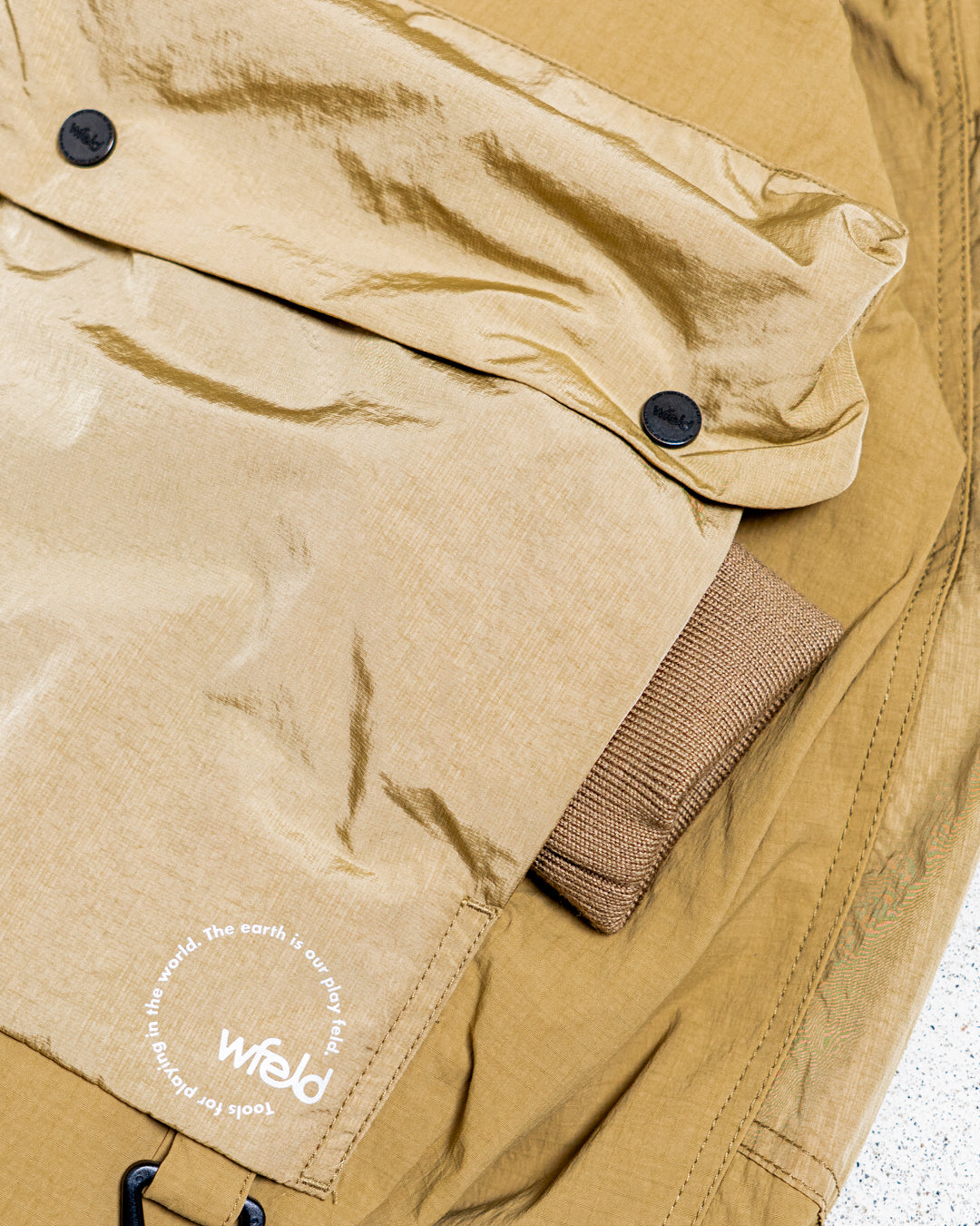 wfeld 2-Way Stretch Ripstop Mountain Short Jacket