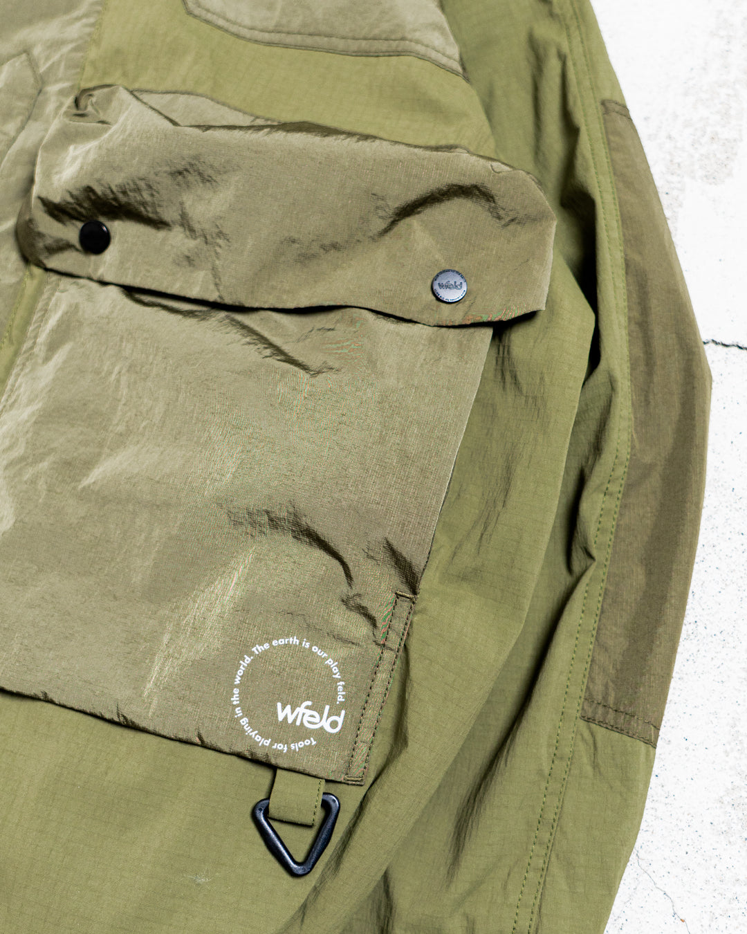 wfeld 2-Way Stretch Ripstop Mountain Short Jacket