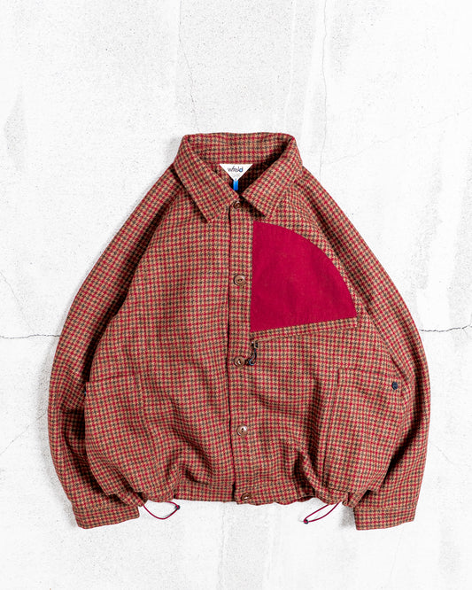 wfeld Wool-Nylon Tweed Short Shirt Jacket