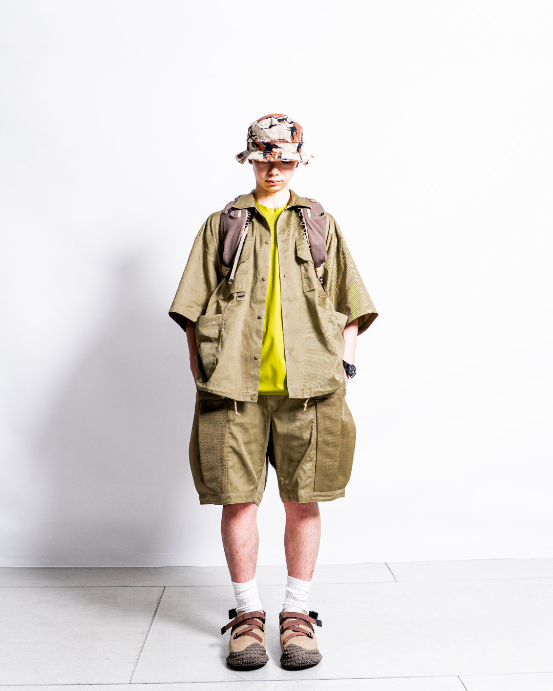 【collabolation】Dickies × wfeld G.W.C MESH CARGO SHORTS
