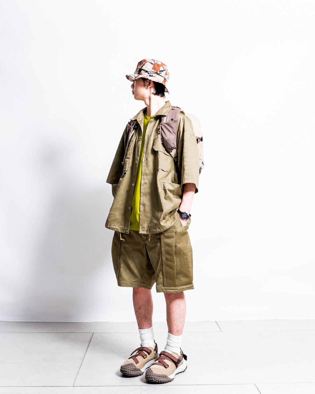 【collabolation】Dickies × wfeld G.W.C MESH CARGO SHORTS