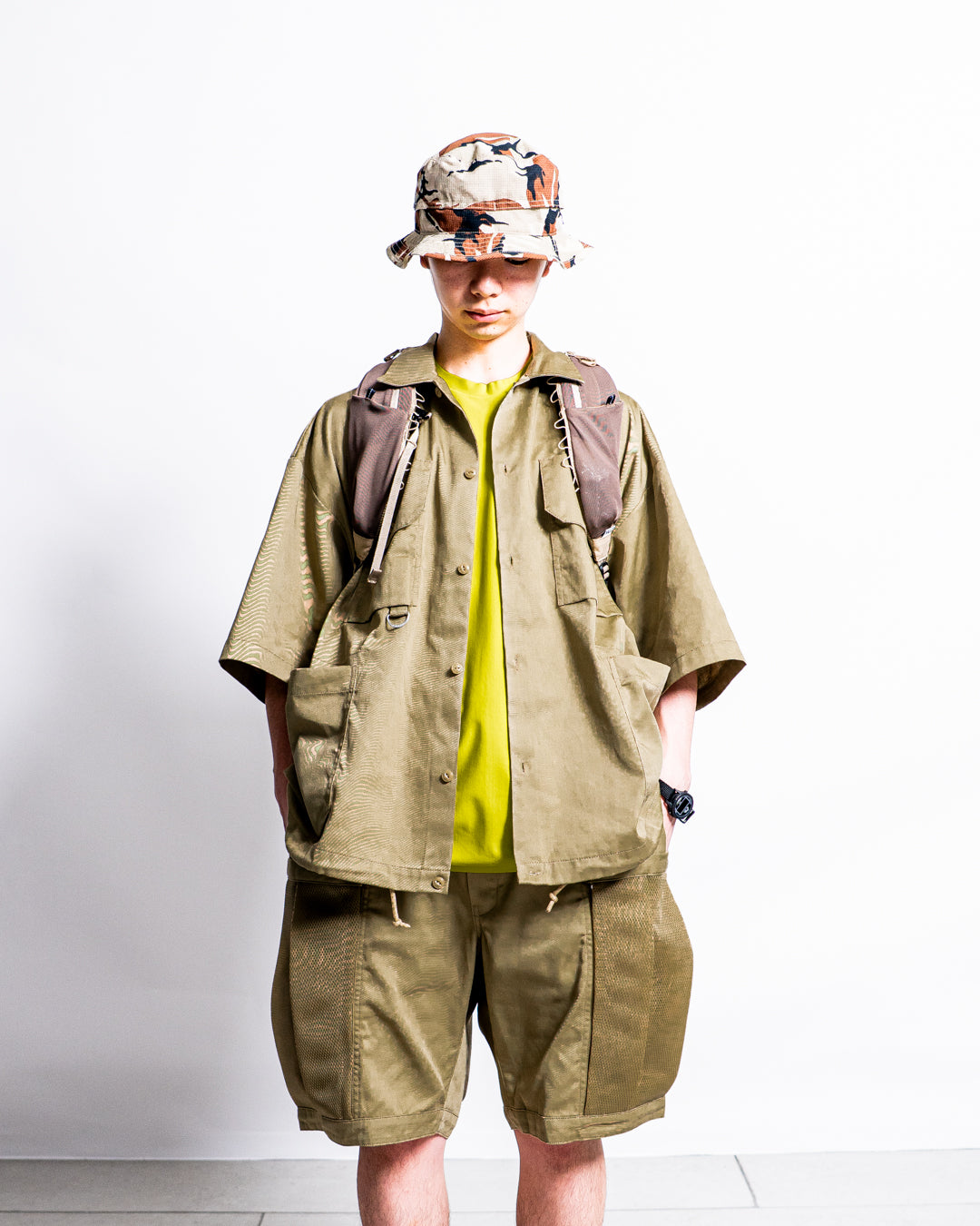 【collabolation】Dickies × wfeld G.W.C MESH CARGO SHORTS