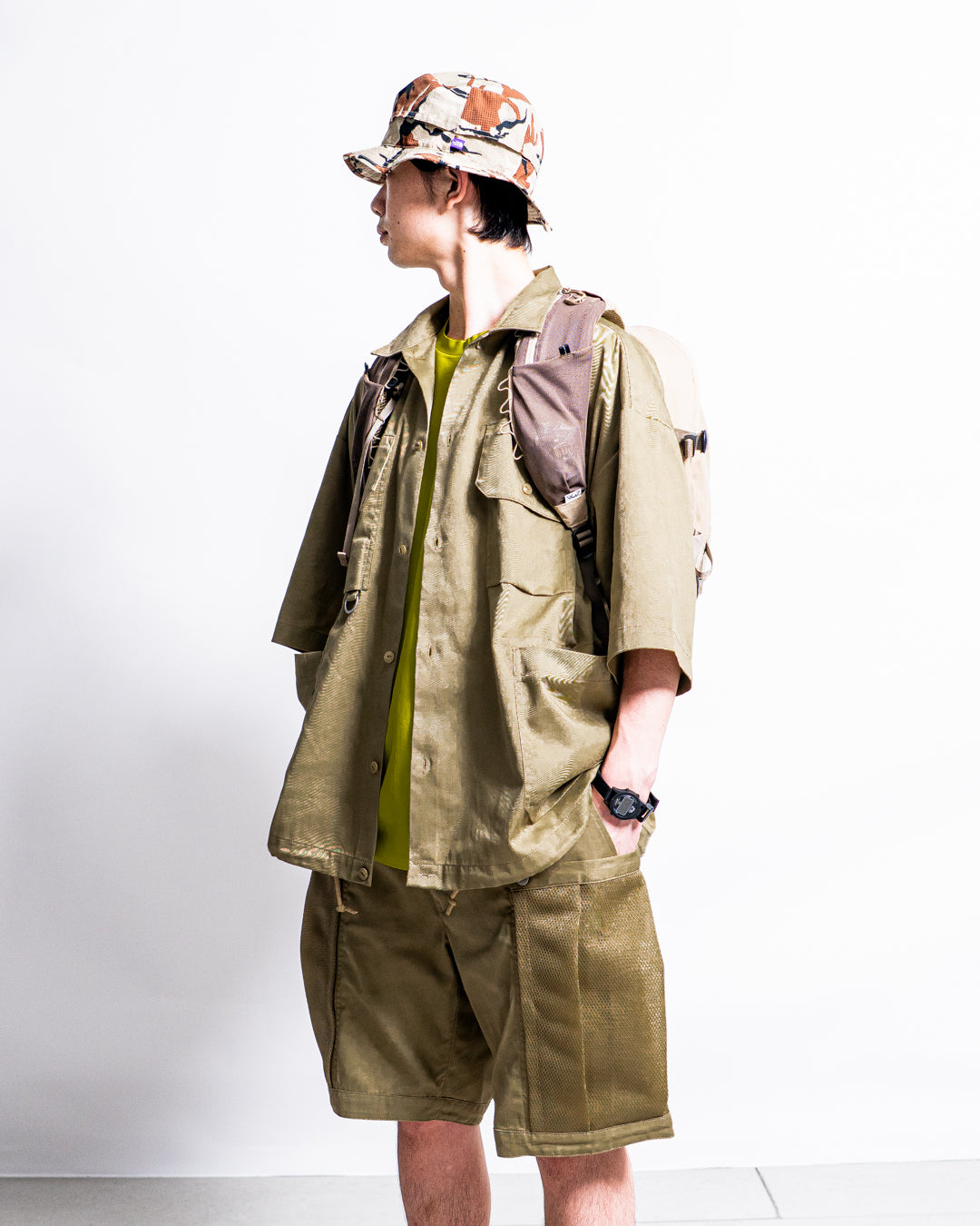 【collabolation】Dickies × wfeld G.W.C MESH CARGO SHORTS