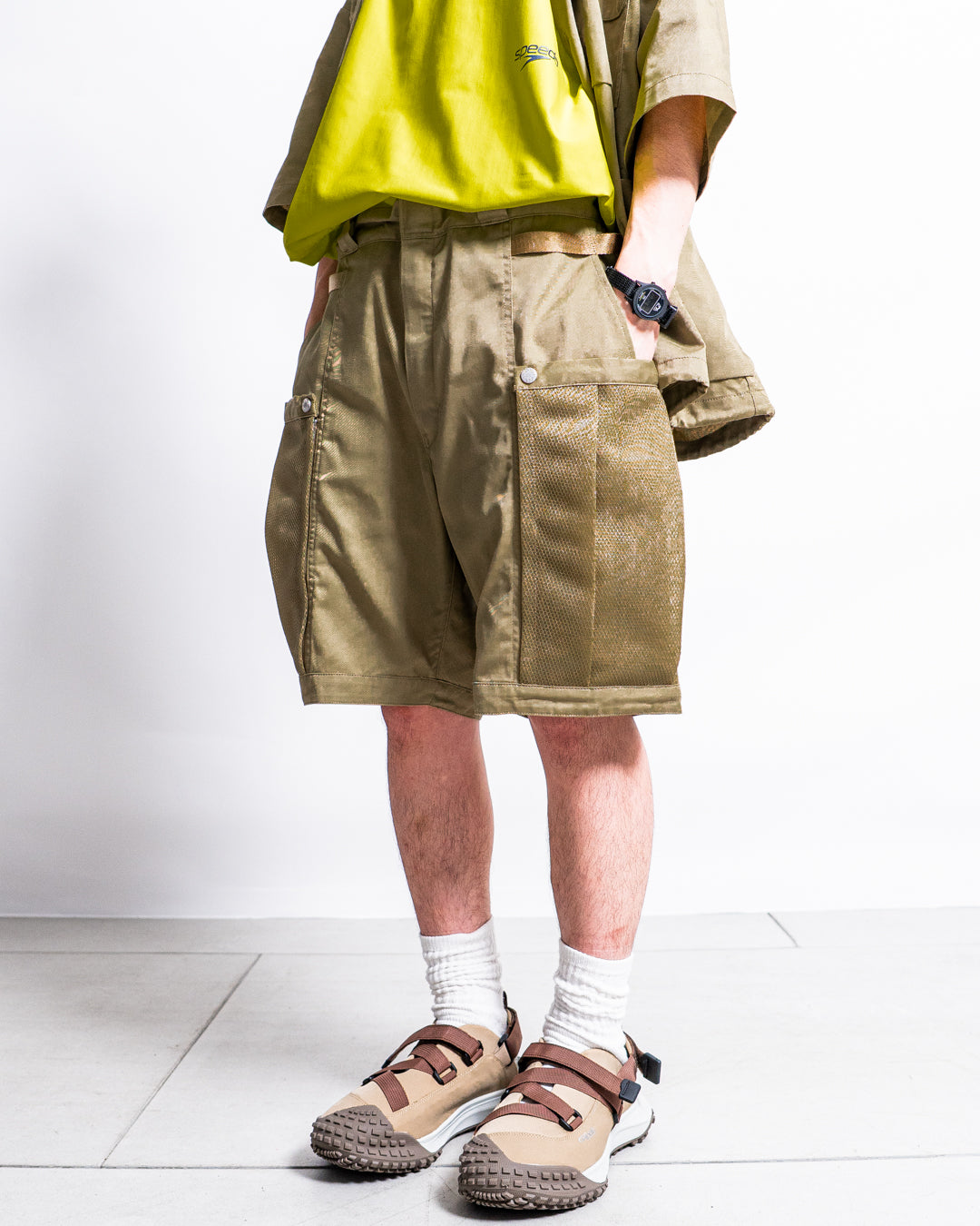 【collabolation】Dickies × wfeld G.W.C MESH CARGO SHORTS