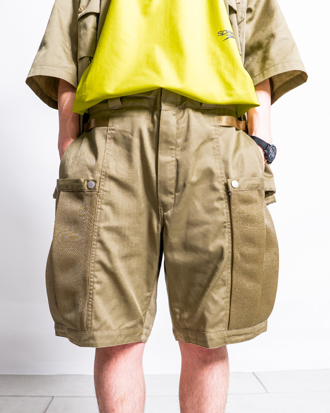 【collabolation】Dickies × wfeld G.W.C MESH CARGO SHORTS