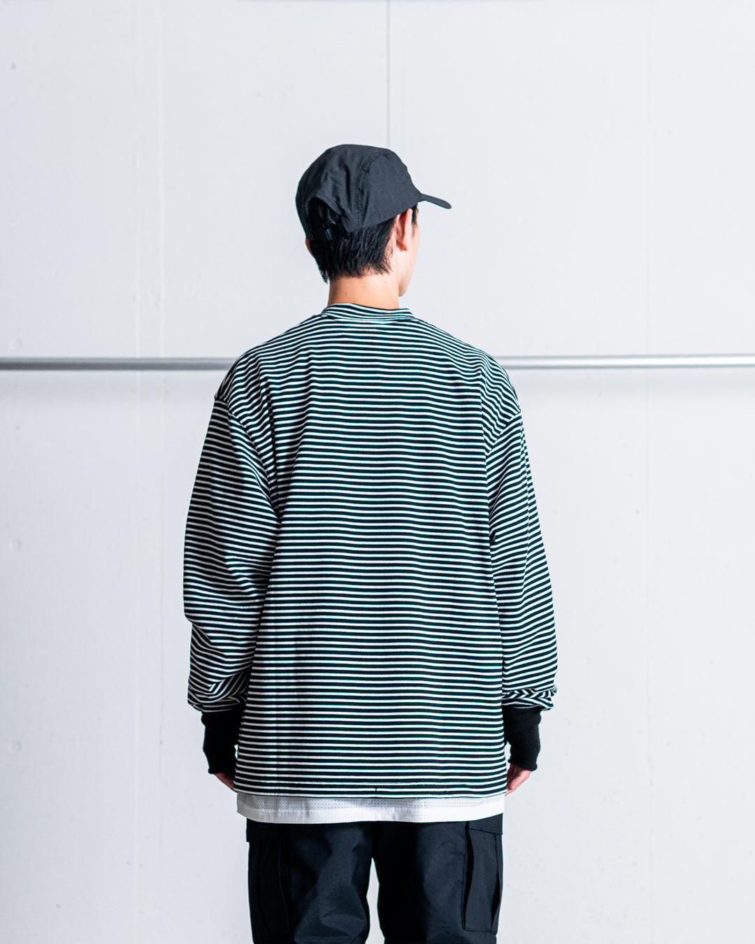 ES.1 Border LS T-Shirt