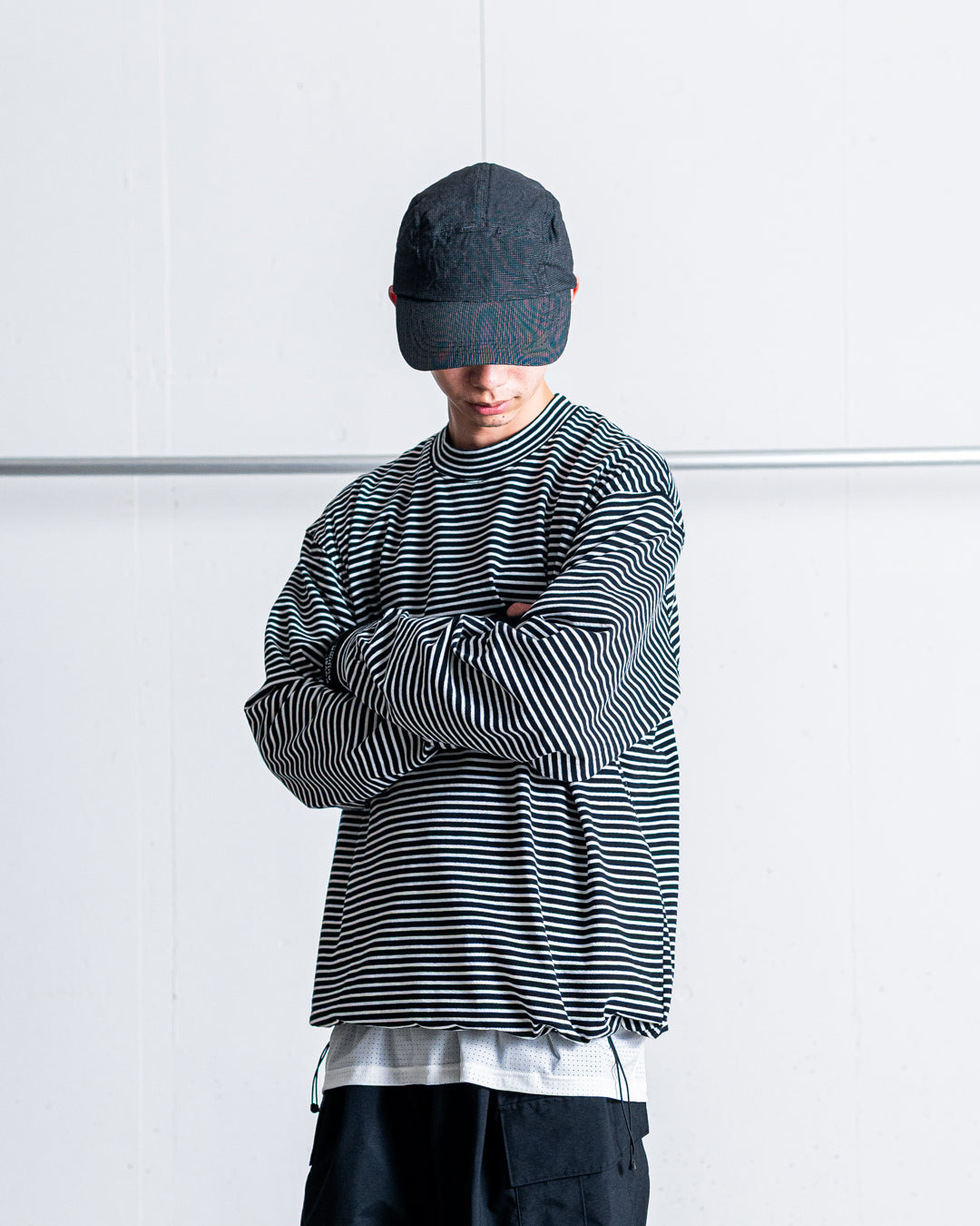 ES.1 Border LS T-Shirt