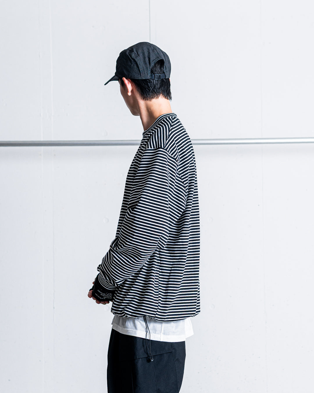 ES.1 Border LS T-Shirt