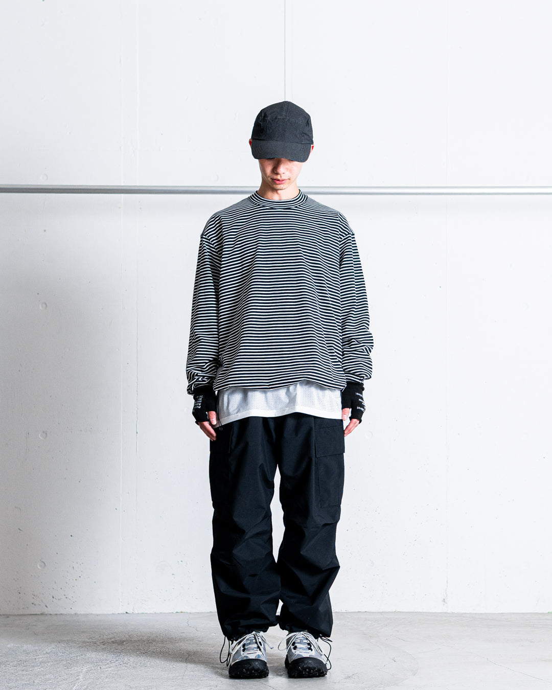 ES.1 Border LS T-Shirt