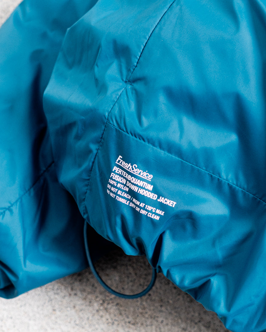 【10.17 sat 12:00 Release】FreshService (フレッシュサービス) PERTEX® QUANTUM FUSION DOWN HOODED JACKET