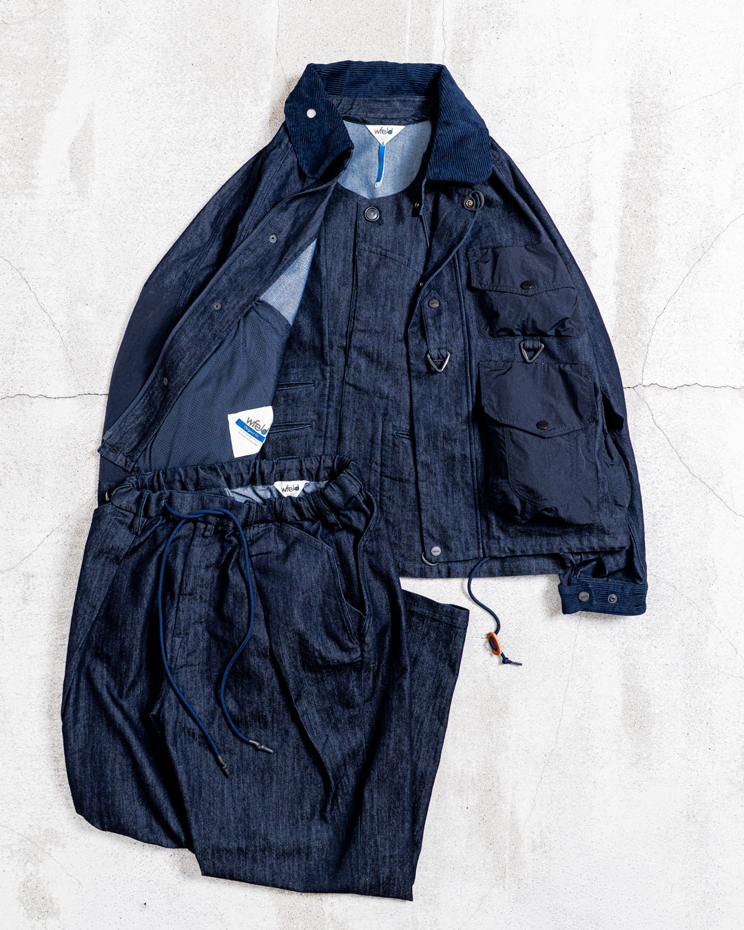 wfeld SOLOTEX® Denim Short Coverall