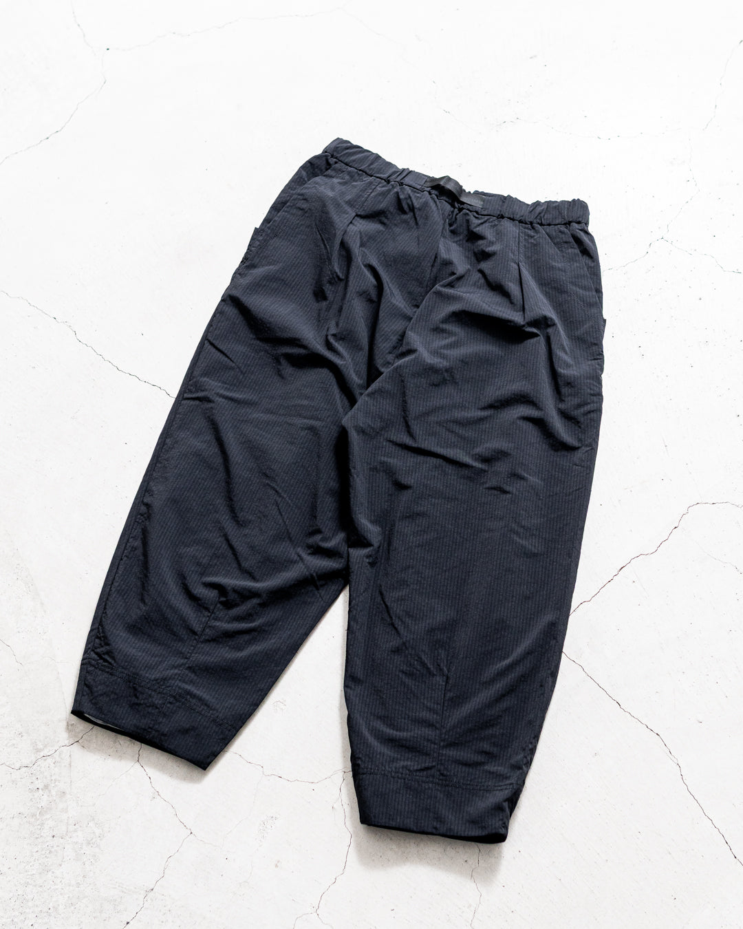 【zentex exclusive】norbit Shadow Stripe Cropped Easy Pants "zentex custom"