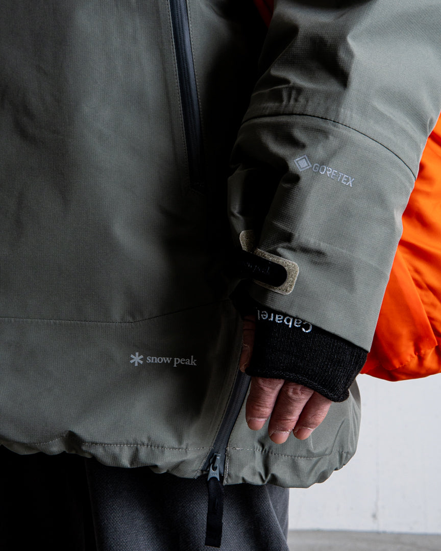 snow peak GORE-TEX Rain Pullover