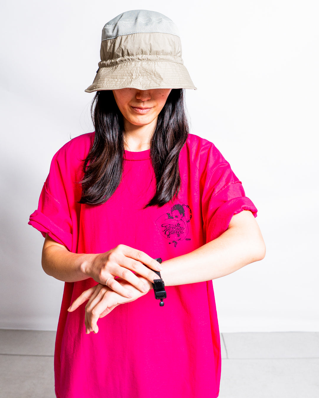 【collabolation】ISNESS MUSIC × PARADISE GARAGE™ T-SHIRT (LEFT CHEST)