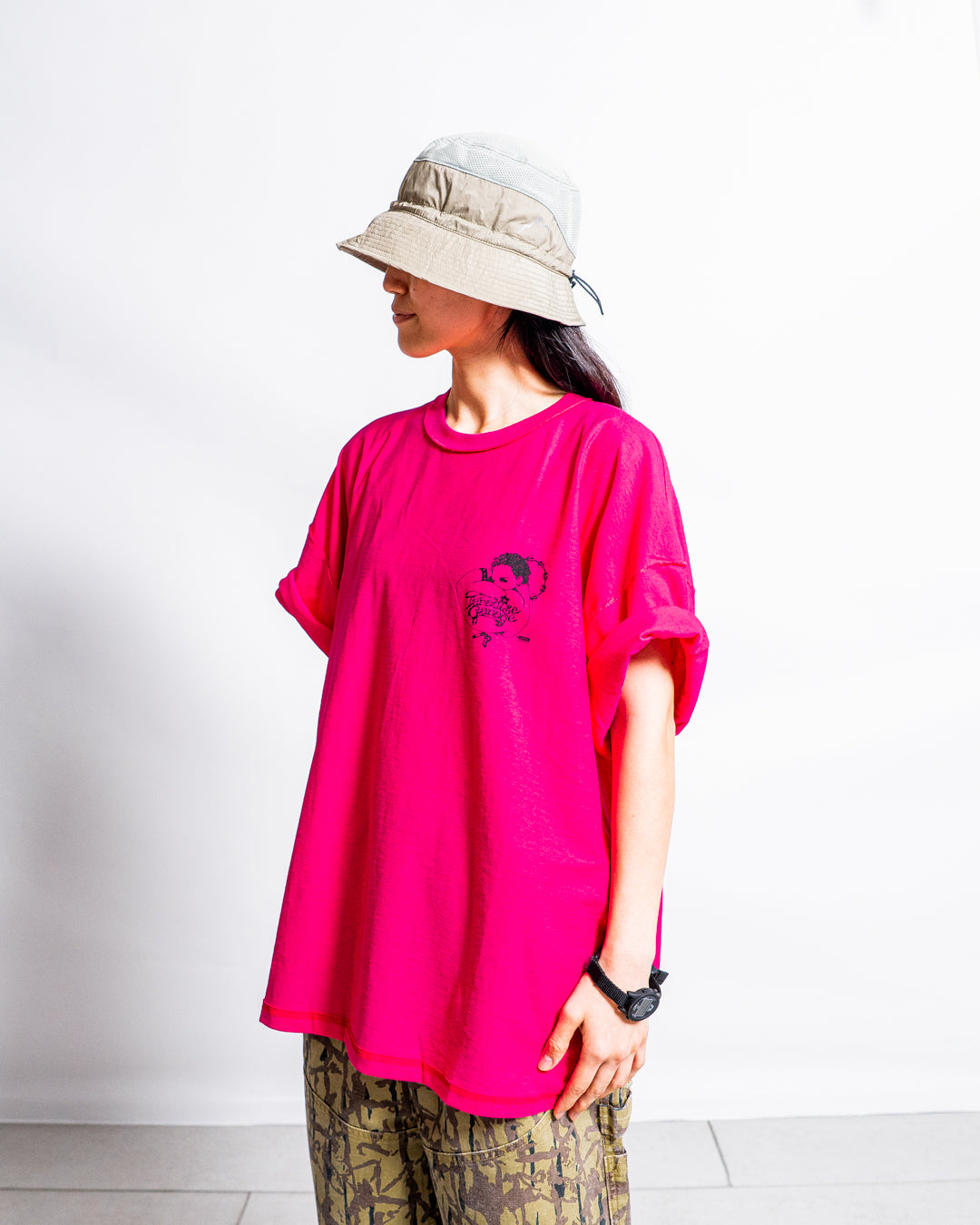 【collabolation】ISNESS MUSIC × PARADISE GARAGE™ T-SHIRT (LEFT CHEST)