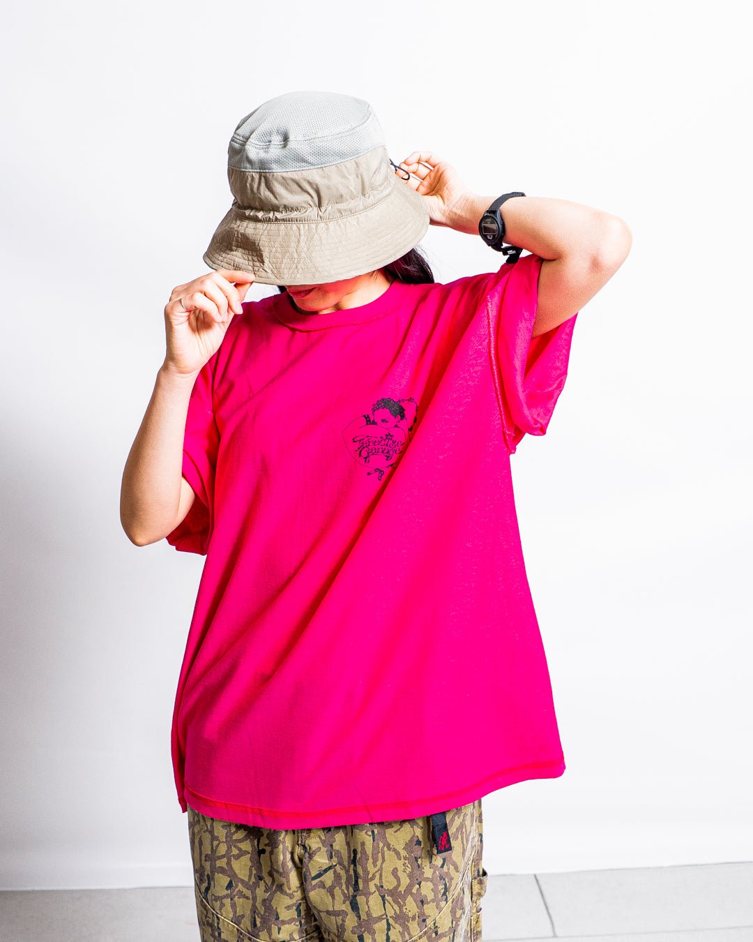 通販] ISNESS MUSIC × PARADISE GARAGE™ T-SHIRT (LEFT CHEST) 商品