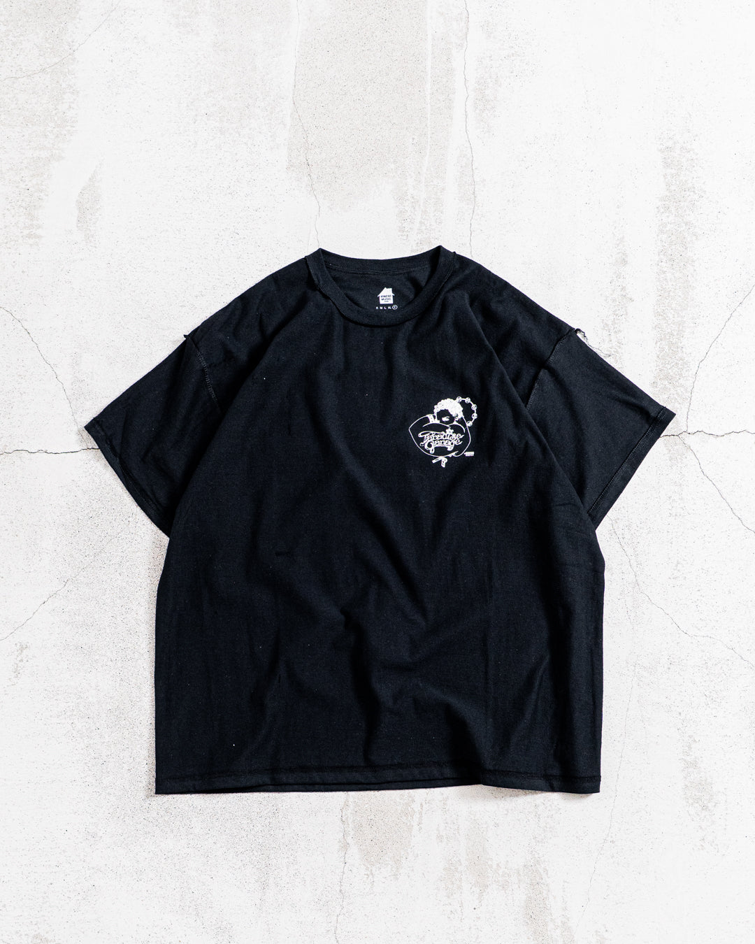 【collabolation】ISNESS MUSIC × PARADISE GARAGE™ T-SHIRT (LEFT CHEST)