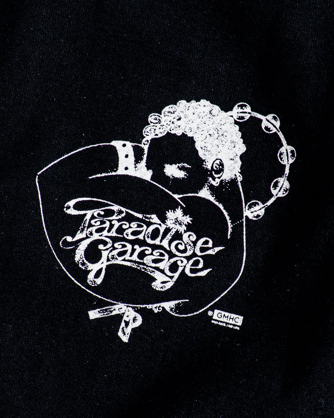 【collabolation】ISNESS MUSIC × PARADISE GARAGE™ T-SHIRT (LEFT CHEST)