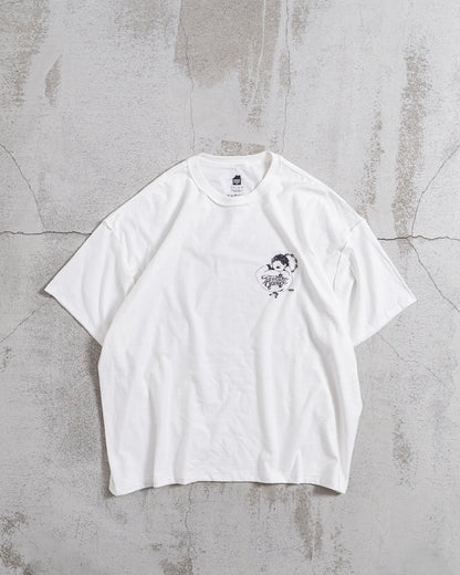 【collabolation】ISNESS MUSIC × PARADISE GARAGE™ T-SHIRT (LEFT CHEST)