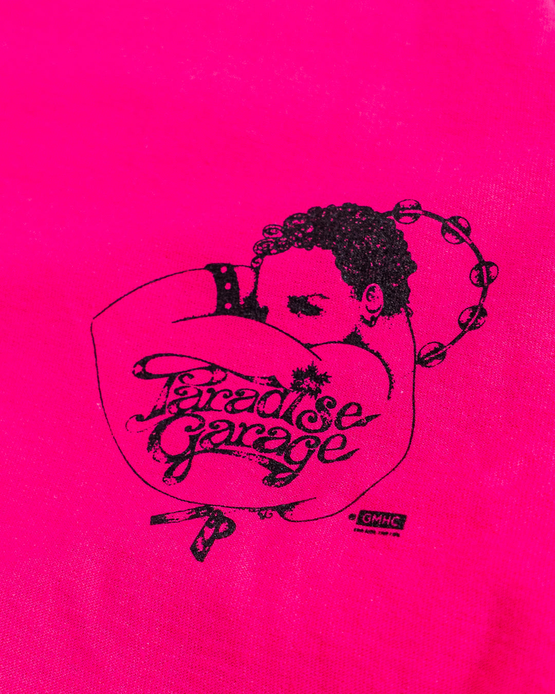 【collabolation】ISNESS MUSIC × PARADISE GARAGE™ T-SHIRT (LEFT CHEST)