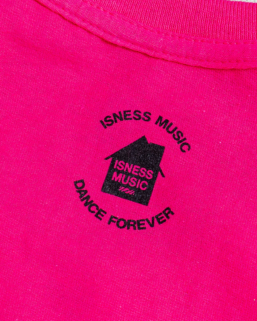 【collabolation】ISNESS MUSIC × PARADISE GARAGE™ T-SHIRT (LEFT CHEST)