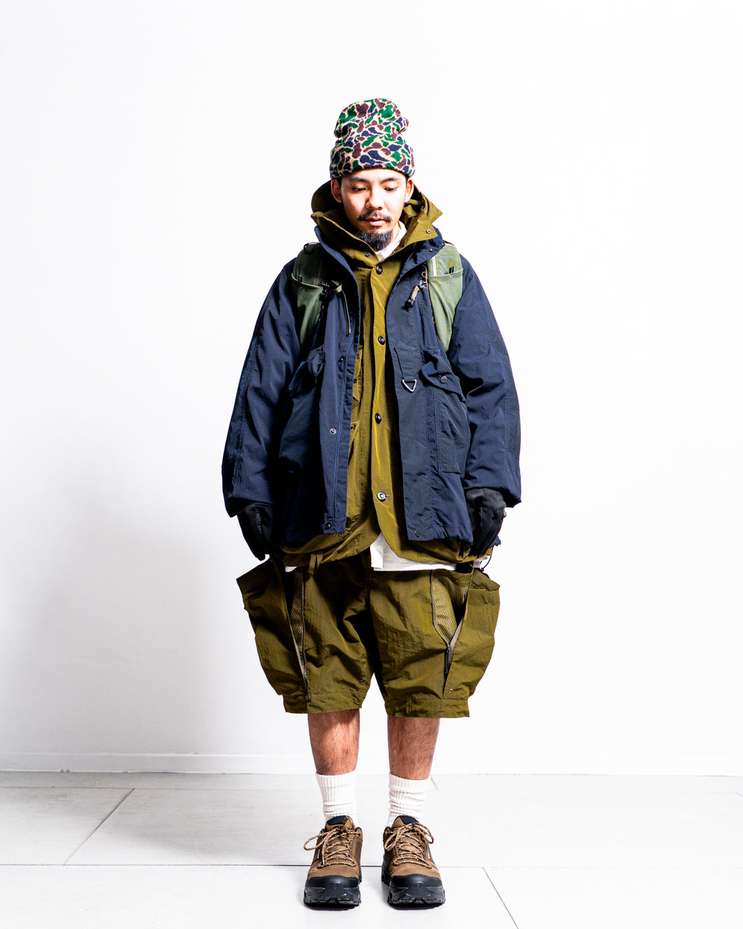 wfeld 2-Way Stretch Ripstop Mountain Short Jacket