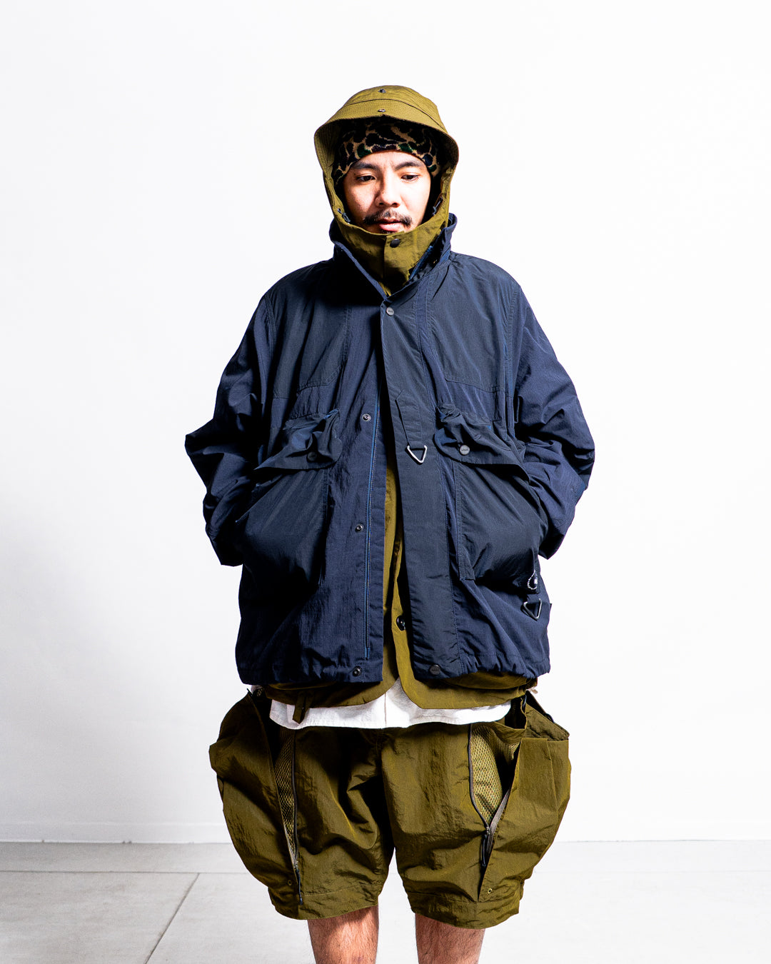 wfeld 2-Way Stretch Ripstop Mountain Short Jacket