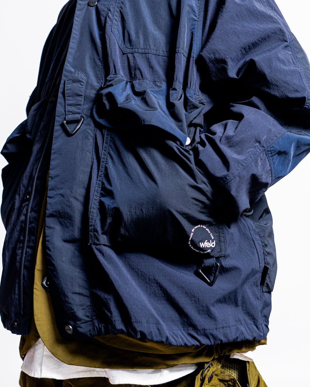 wfeld 2-Way Stretch Ripstop Mountain Short Jacket