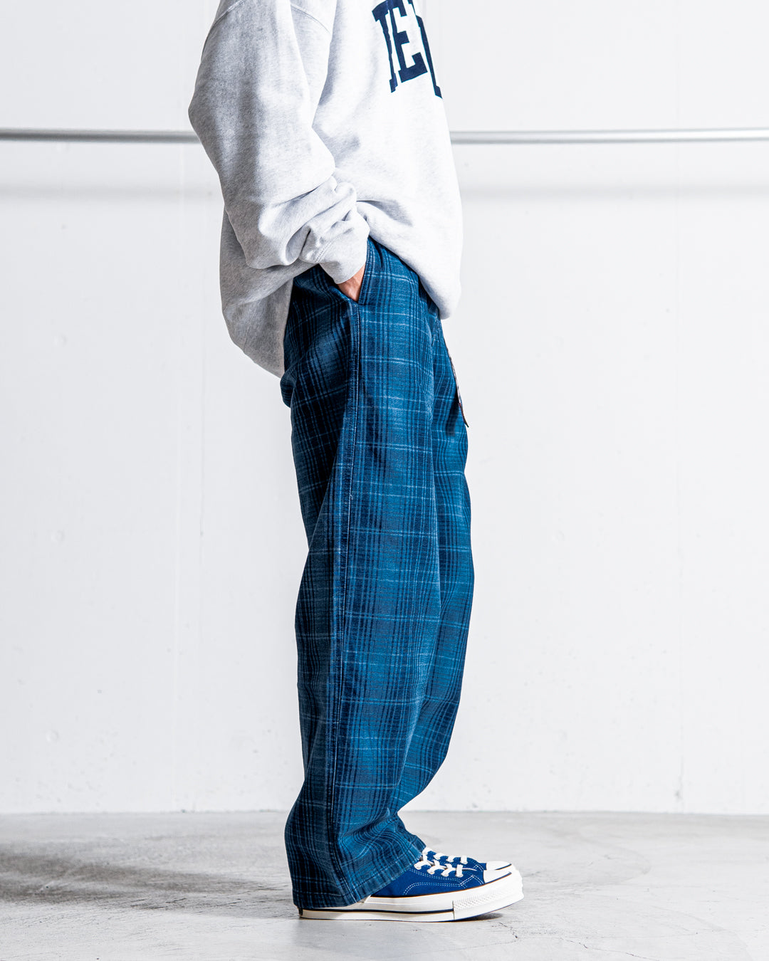 【Japan limited】Gramicci O.G DENIM PLAID PANT