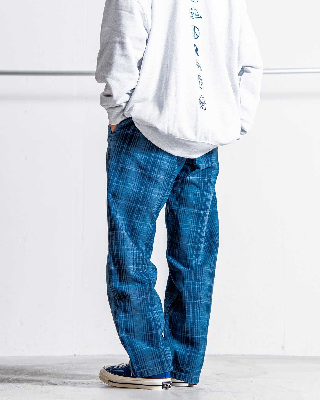 【Japan limited】Gramicci O.G DENIM PLAID PANT