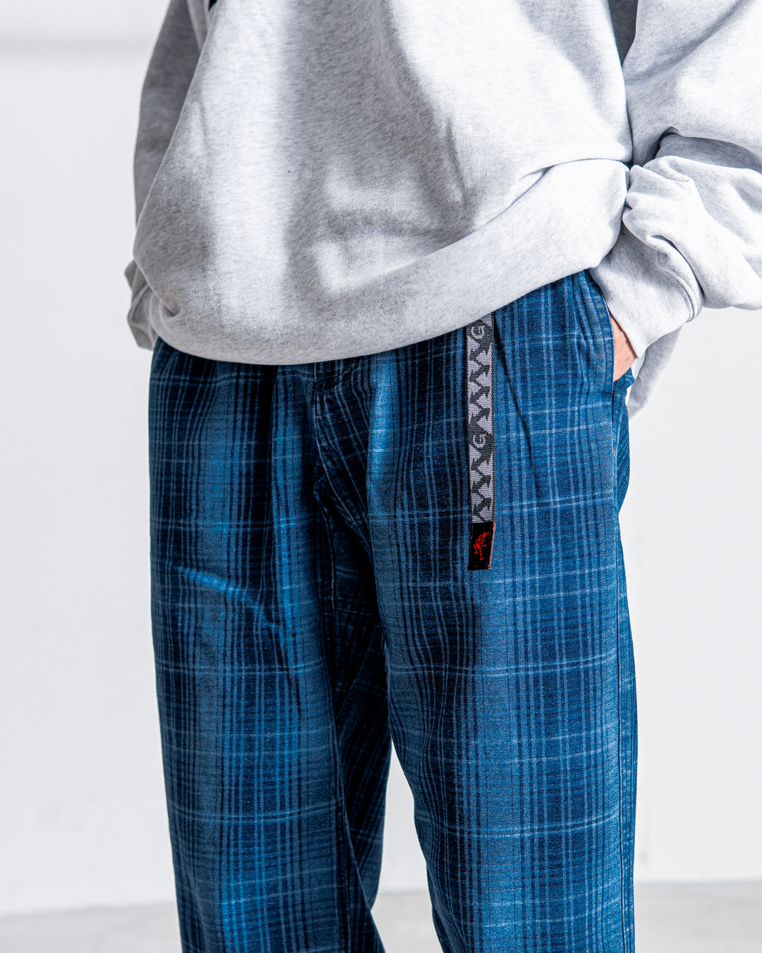 【Japan limited】Gramicci O.G DENIM PLAID PANT