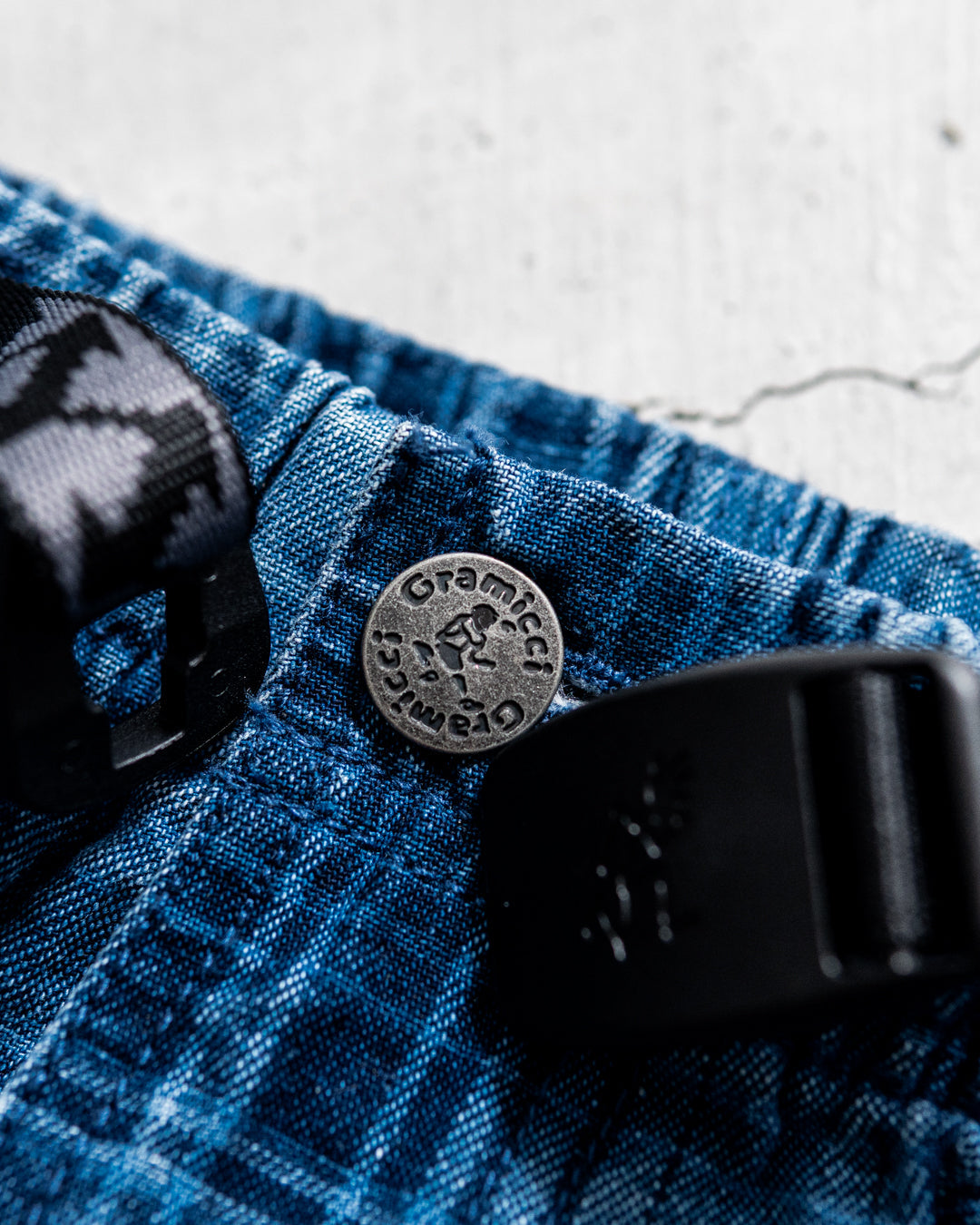 【Japan limited】Gramicci O.G DENIM PLAID PANT