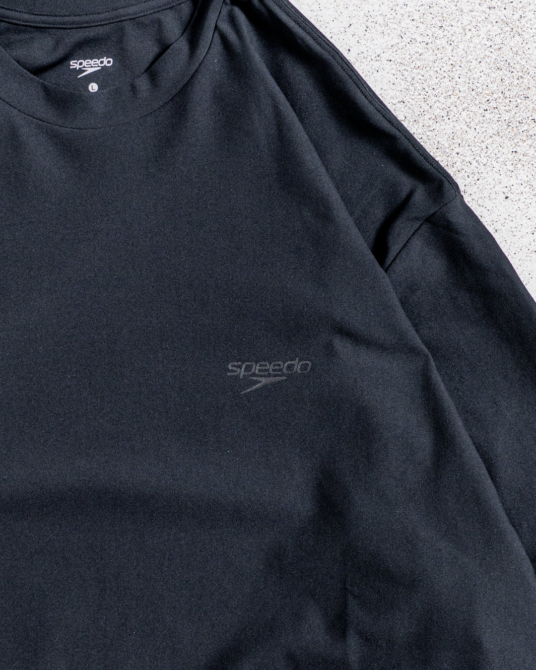 【Hybrid Tee / 水陸両用】Speedo (スピード) RASH GUARD CORD L/S TEE