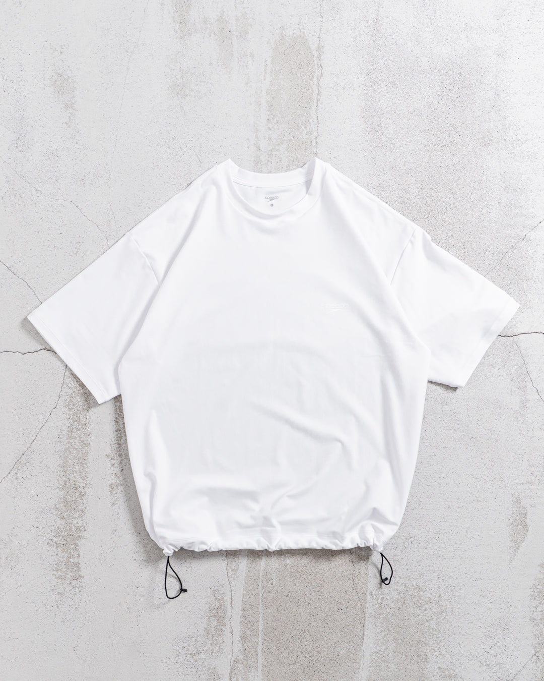 Hybrid Tee / 水陸両用】Speedo (スピード) STAY FIT RASH GUARD CORD