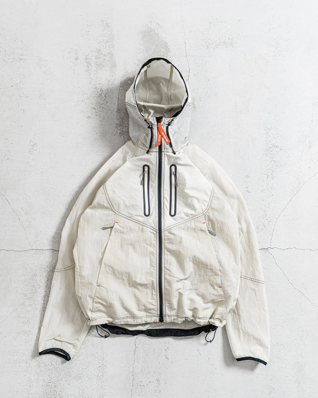 【collabolation】ROA × and wander ripstop wind jacket