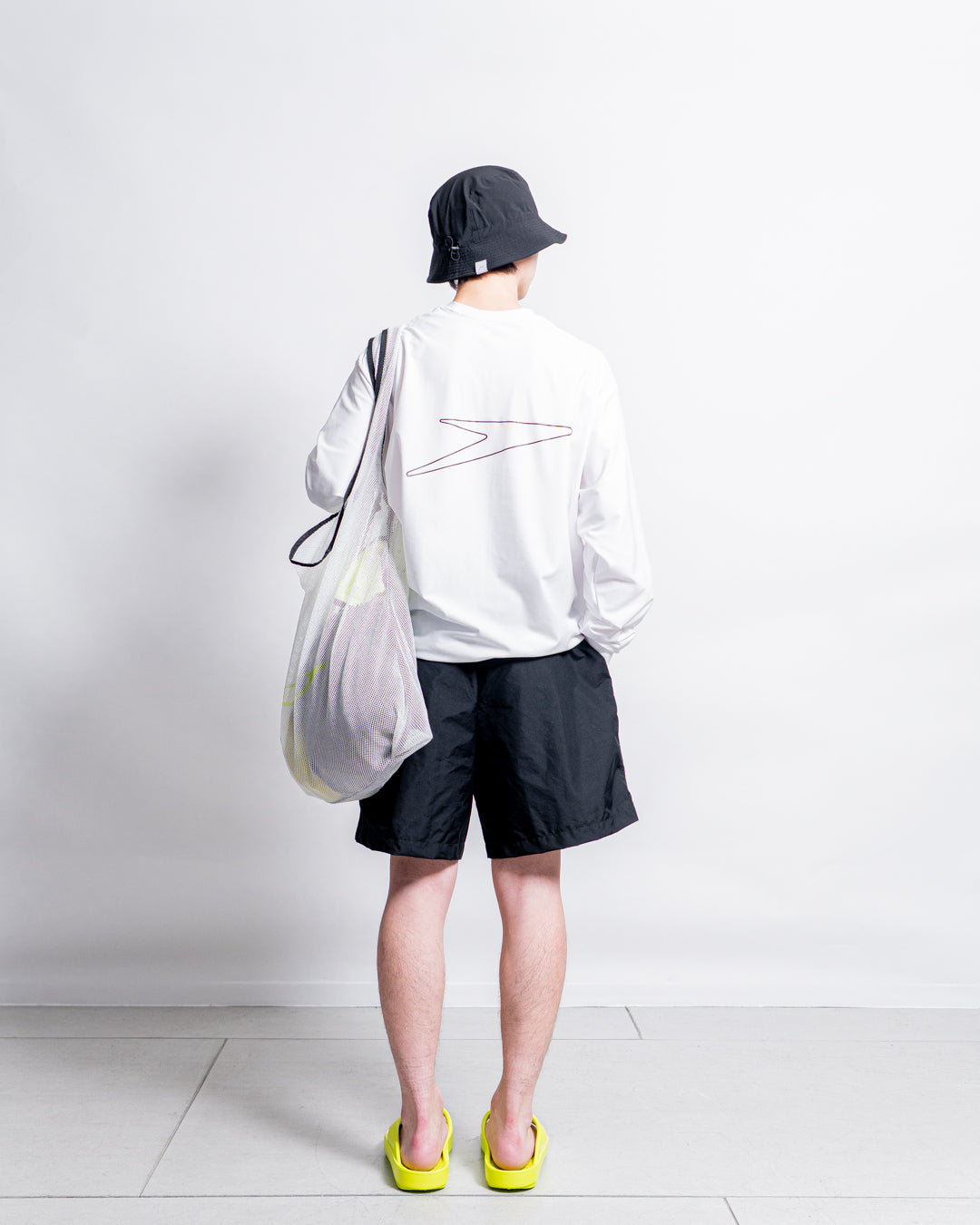 【Hybrid Tee / 水陸両用】Speedo (スピード) RASH GUARD CORD L/S TEE