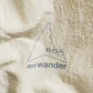 【collabolation】ROA × and wander ripstop wind jacket