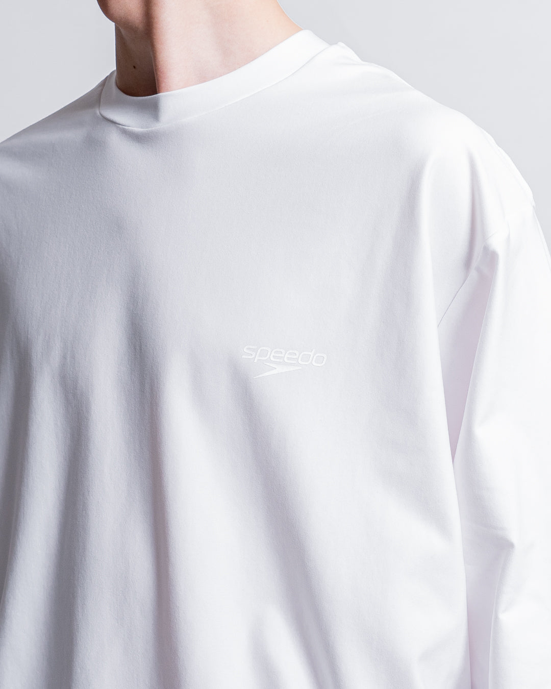 【Hybrid Tee / 水陸両用】Speedo (スピード) RASH GUARD CORD L/S TEE